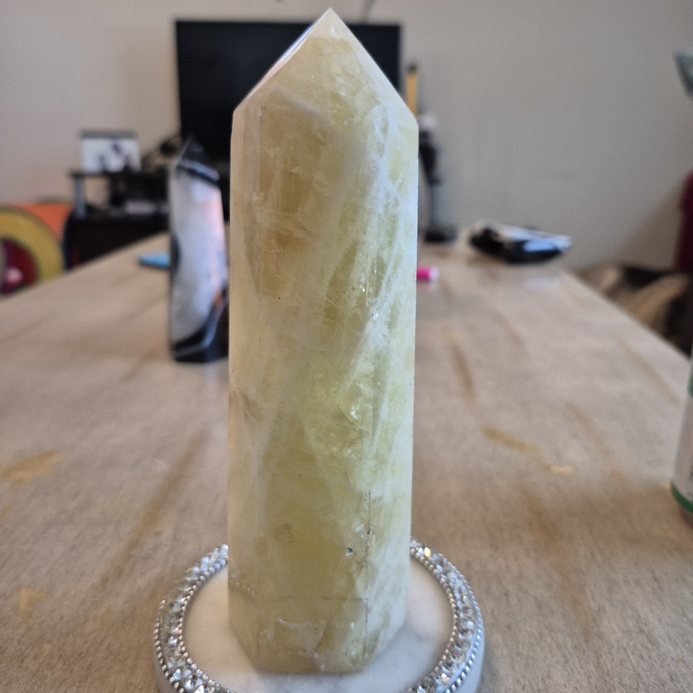 Citrine Quartz Crystal #3 - Picture 4 of 12